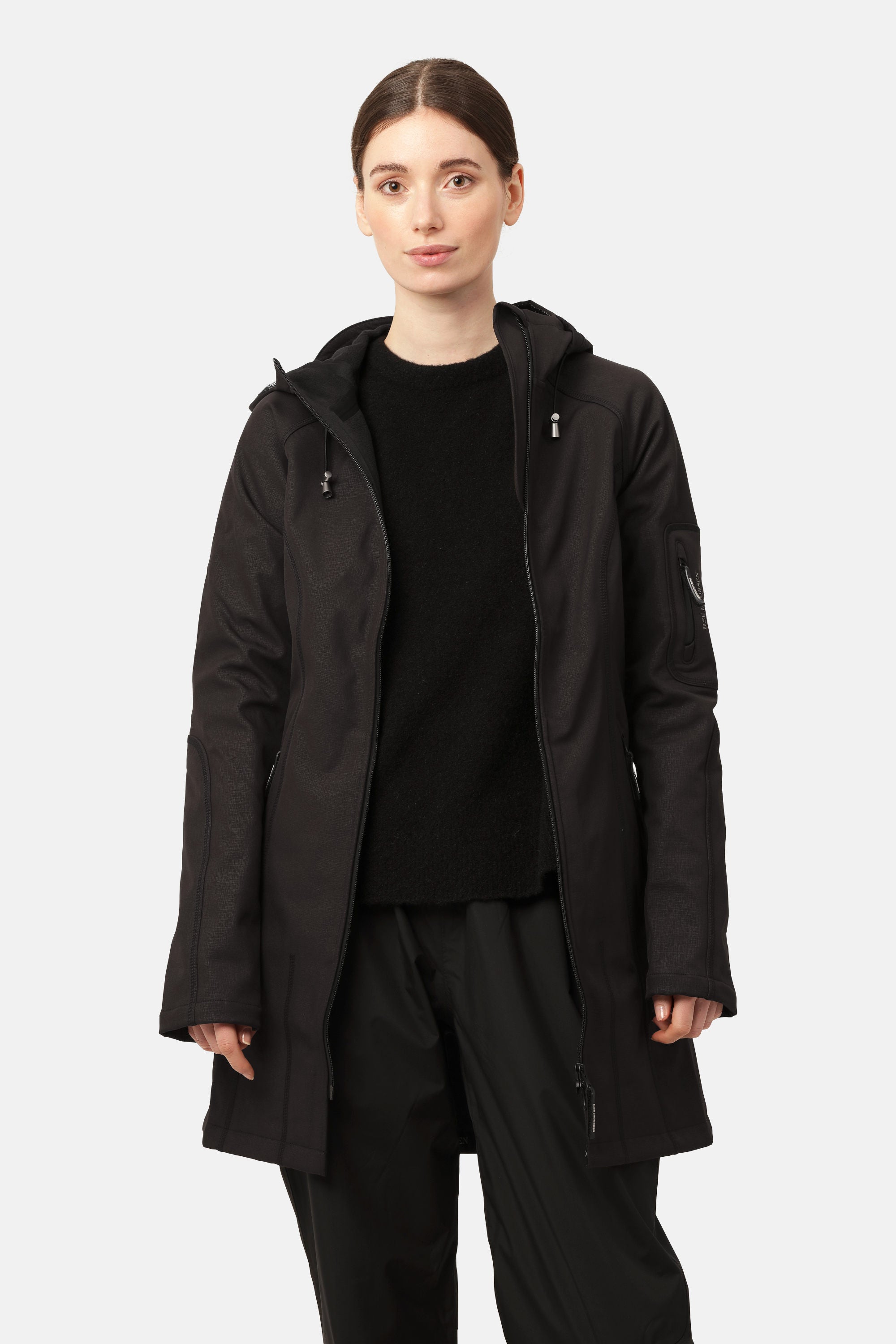 Softshell Regnjakke - Black